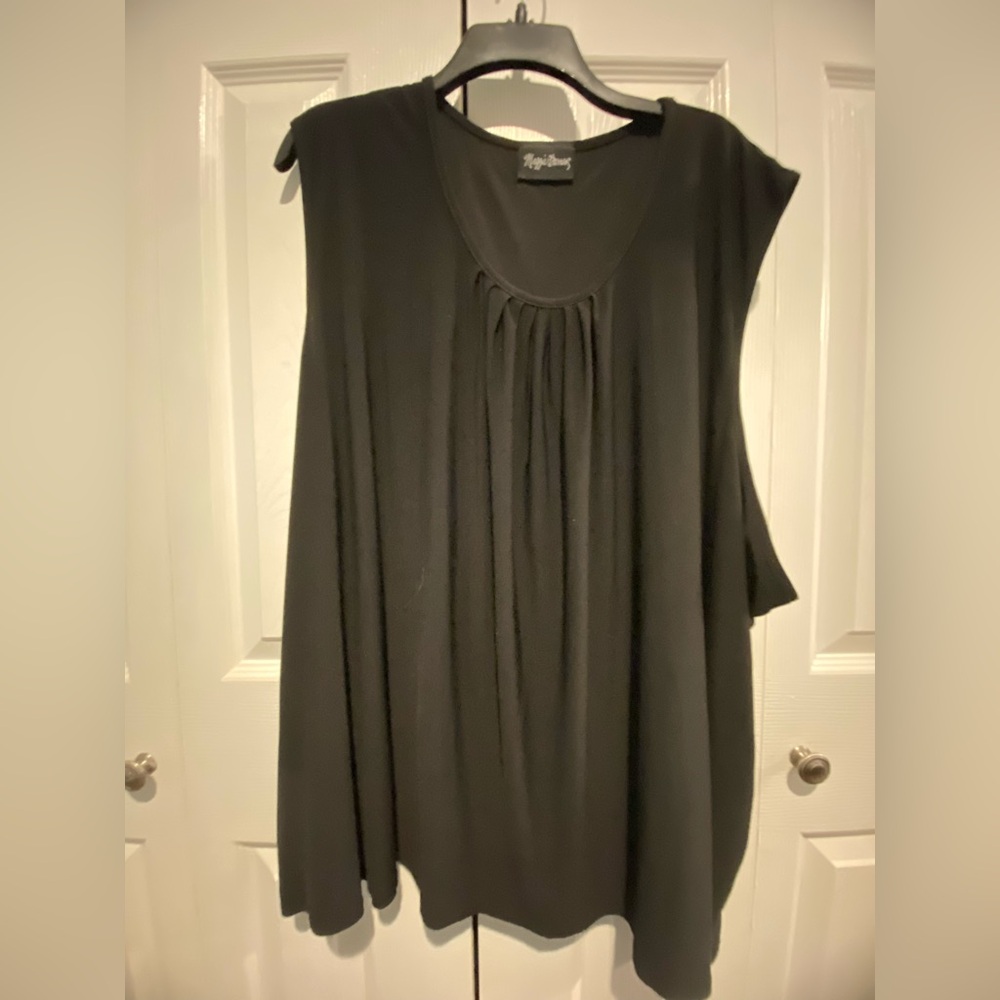 Maggie Barnes Classic Black Blouse